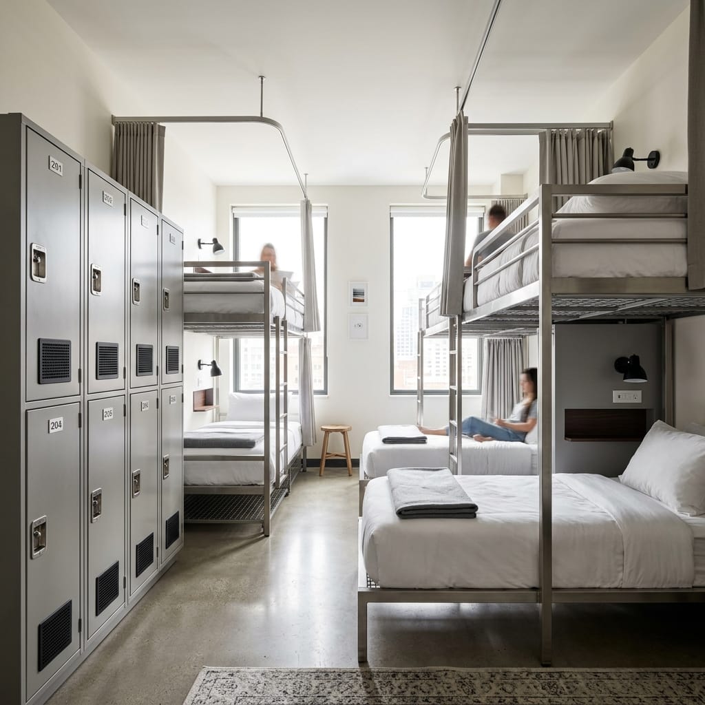 Hostel and dormitory steel furniture