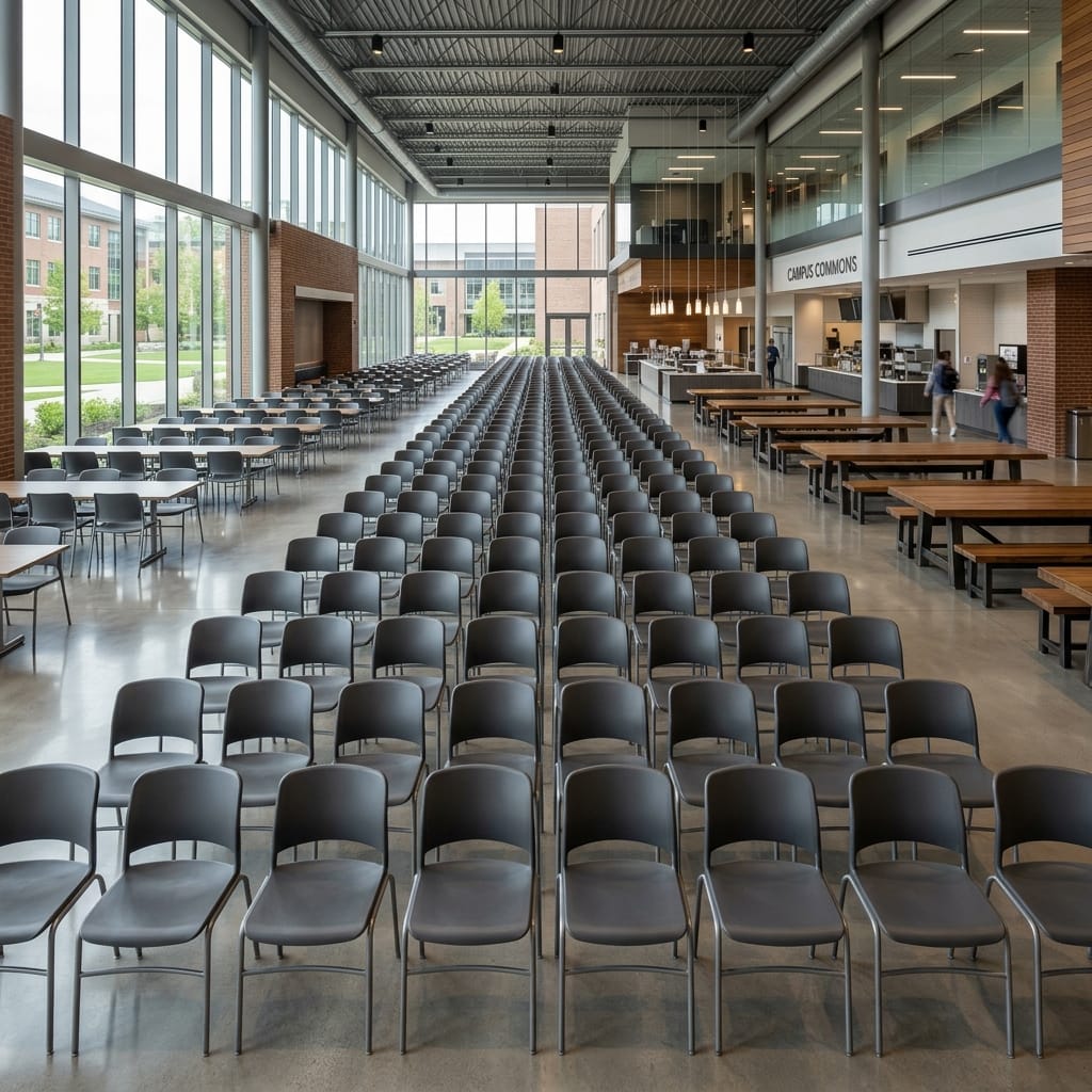 Furniture installation at PSG College of Technology