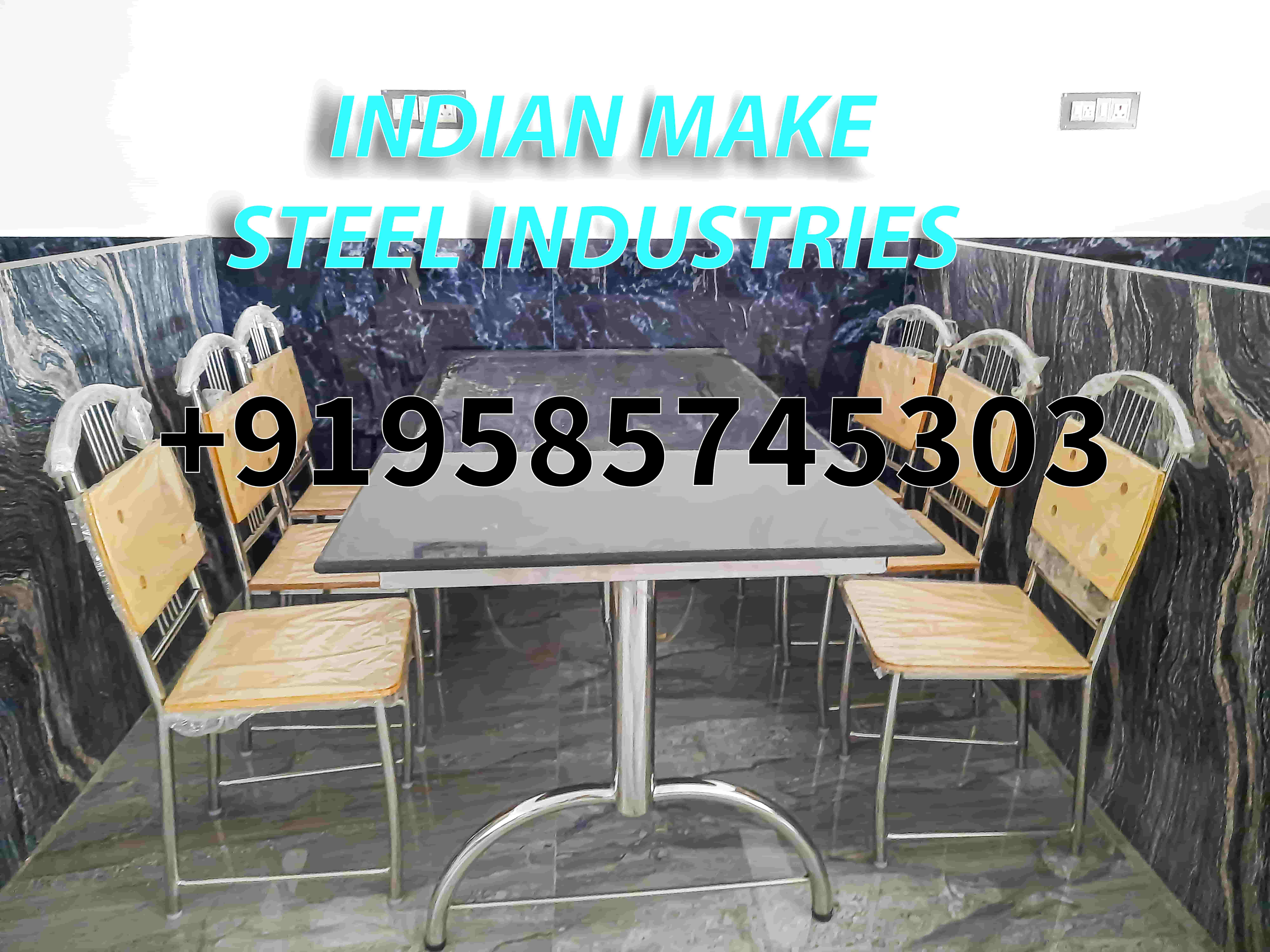 Steel bar stools for a modern bar in Salem